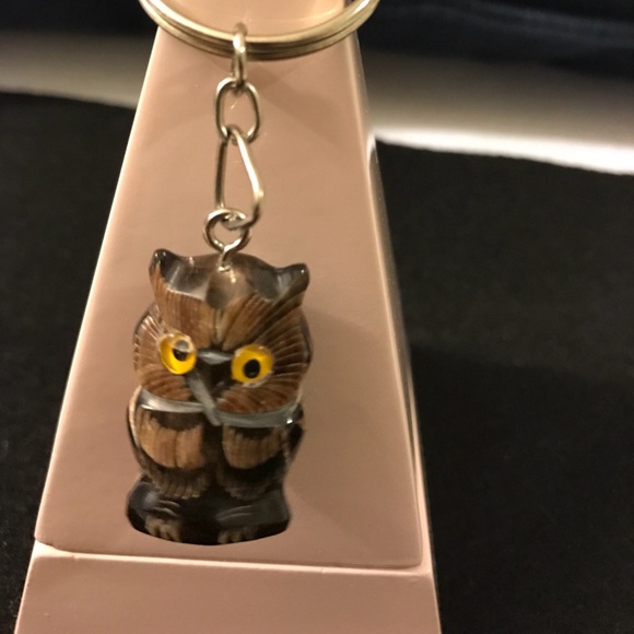 Accessories - LAST 1 🌺 BROWN OWL KEYCHAIN